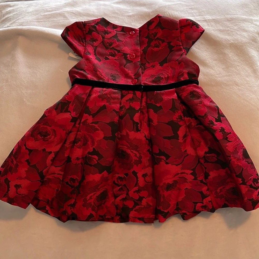 Red/Black Girls dress - Picture 2 of 4